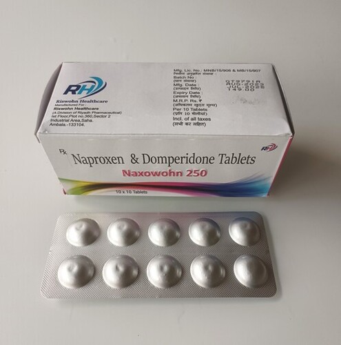 Naproxen250+domperidone10MG TABLET