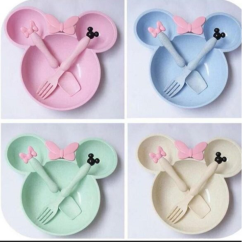 Mickey mouse plate