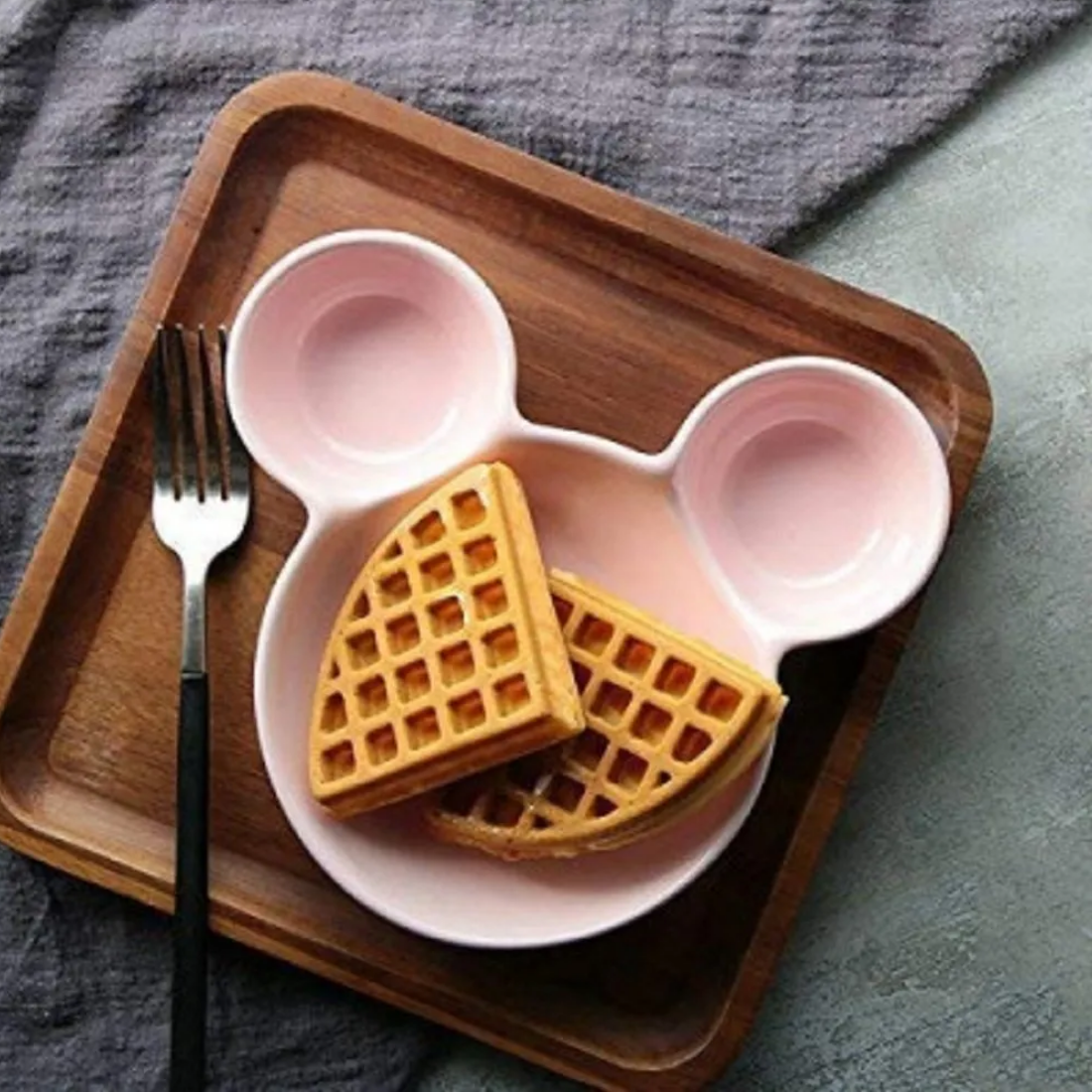 Mickey mouse plate