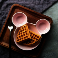Mickey mouse plate