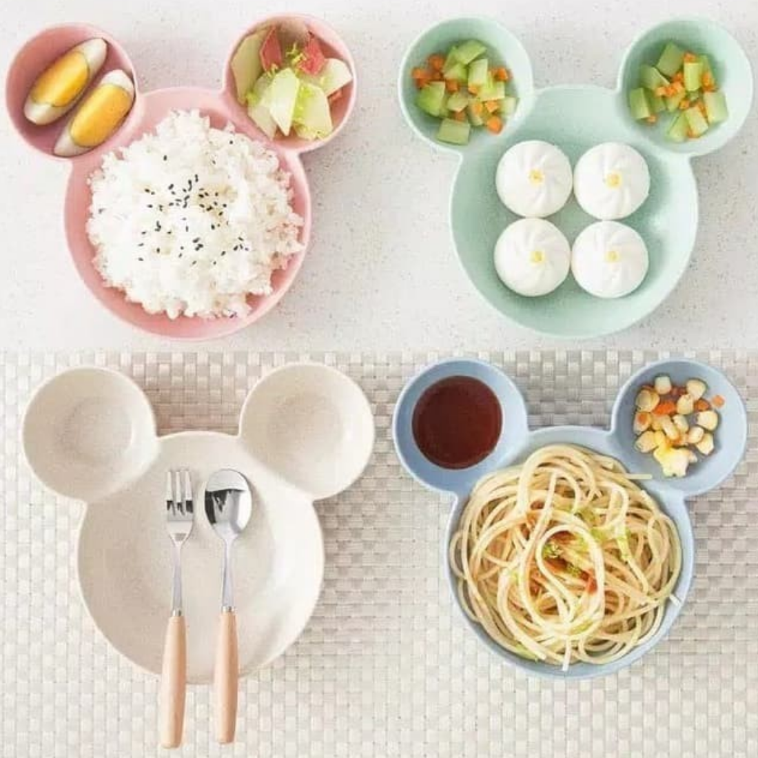 Mickey mouse plate