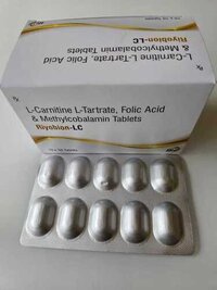 l carnitine l tartrate methylcobalamin & folic acid tablets uses Methcrit-Lc L- Carnitine L- Tartrate Tablets, 10 X 10 at ₹ 1950/box in Panchkula Methylcobalamin, Folic Acid & L-carnitine