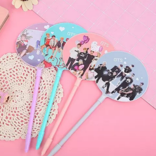 Bts Hand Fan Pen - Feature: Good Quality