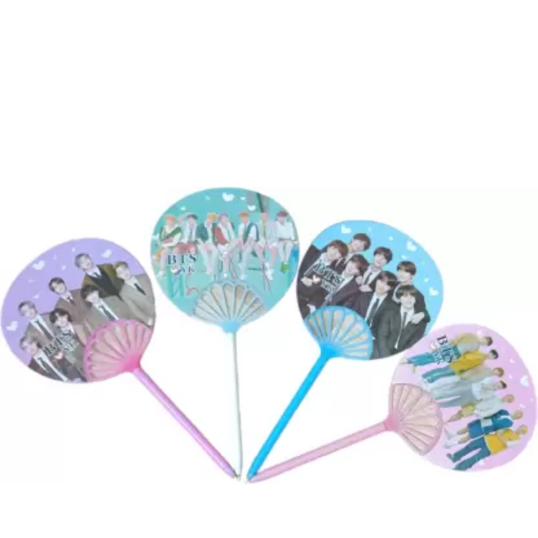 Bts hand fan pen