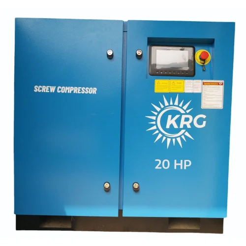 20 HP VFD Screw Air Compressor