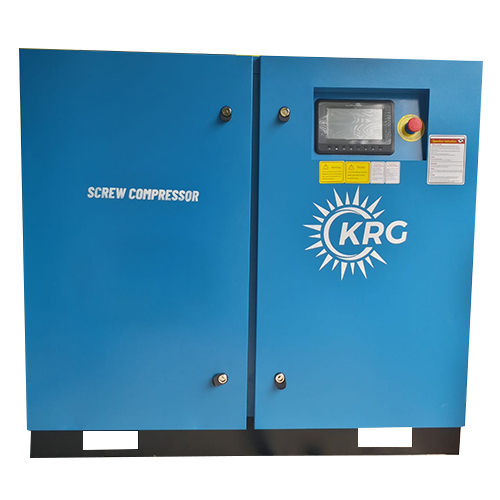 Blue Permanent Magnet Screw Compressor