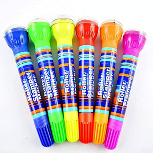 Roller stapler marker