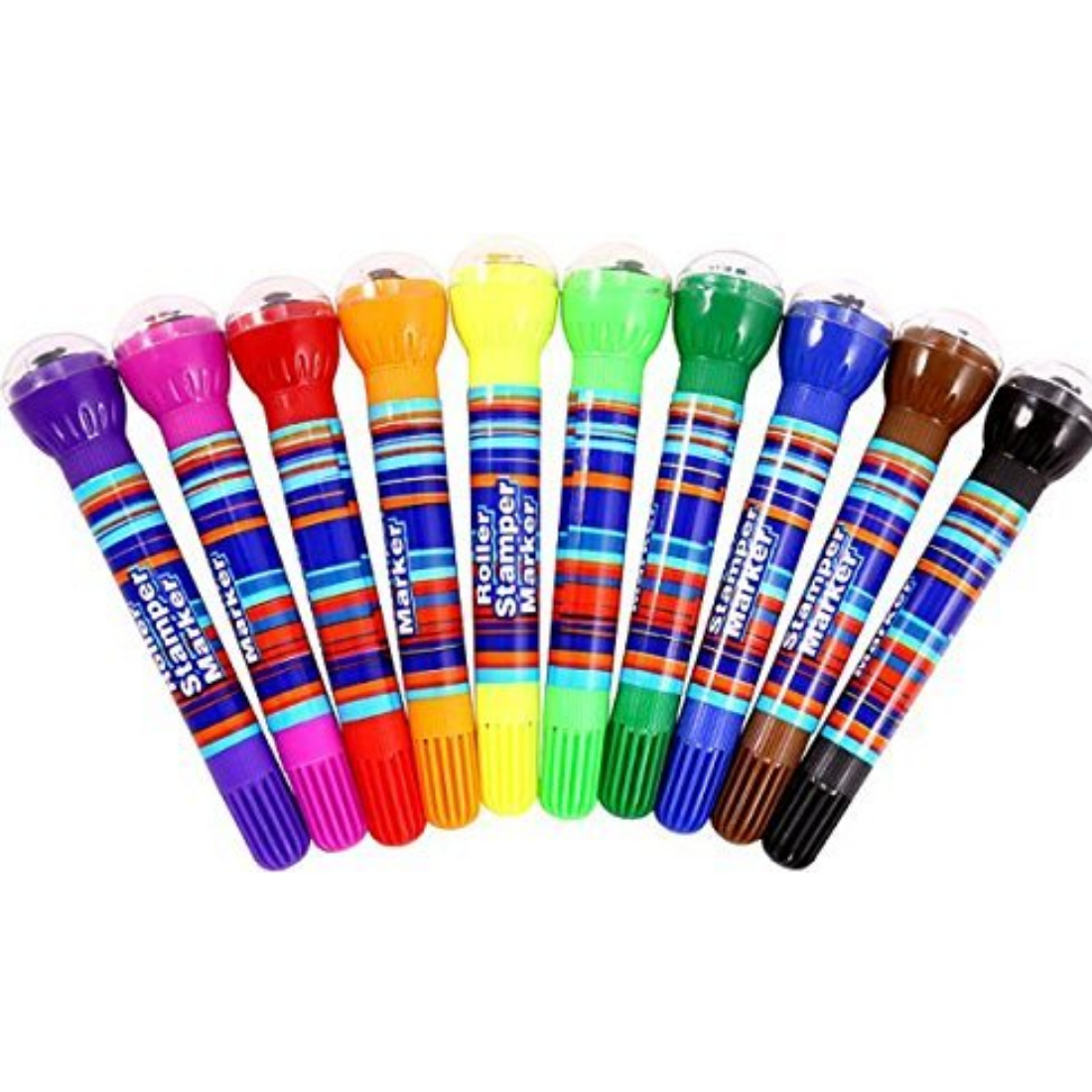 Roller stapler marker