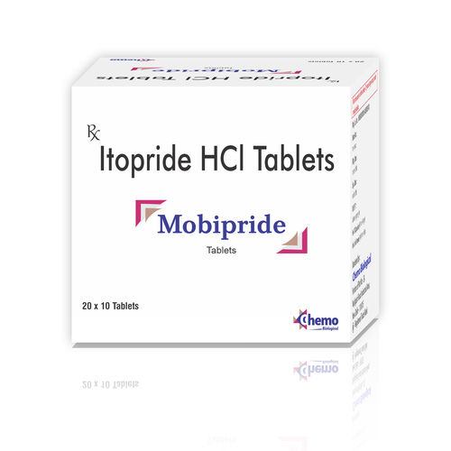 Itopride Hydrochloride 50mg Tablets