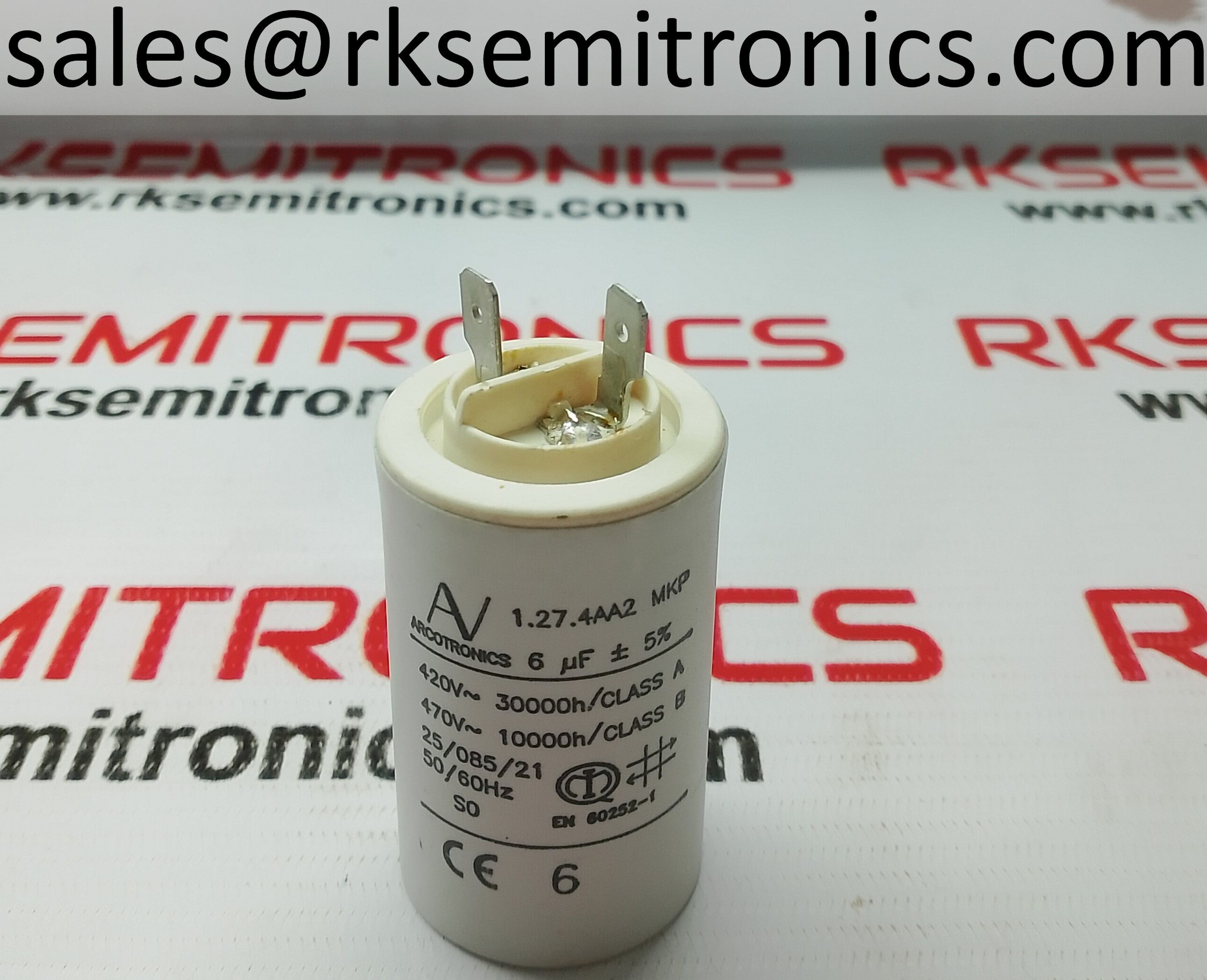 1.27.4AA2 MKP 6UF    Inverter Start Capacitor