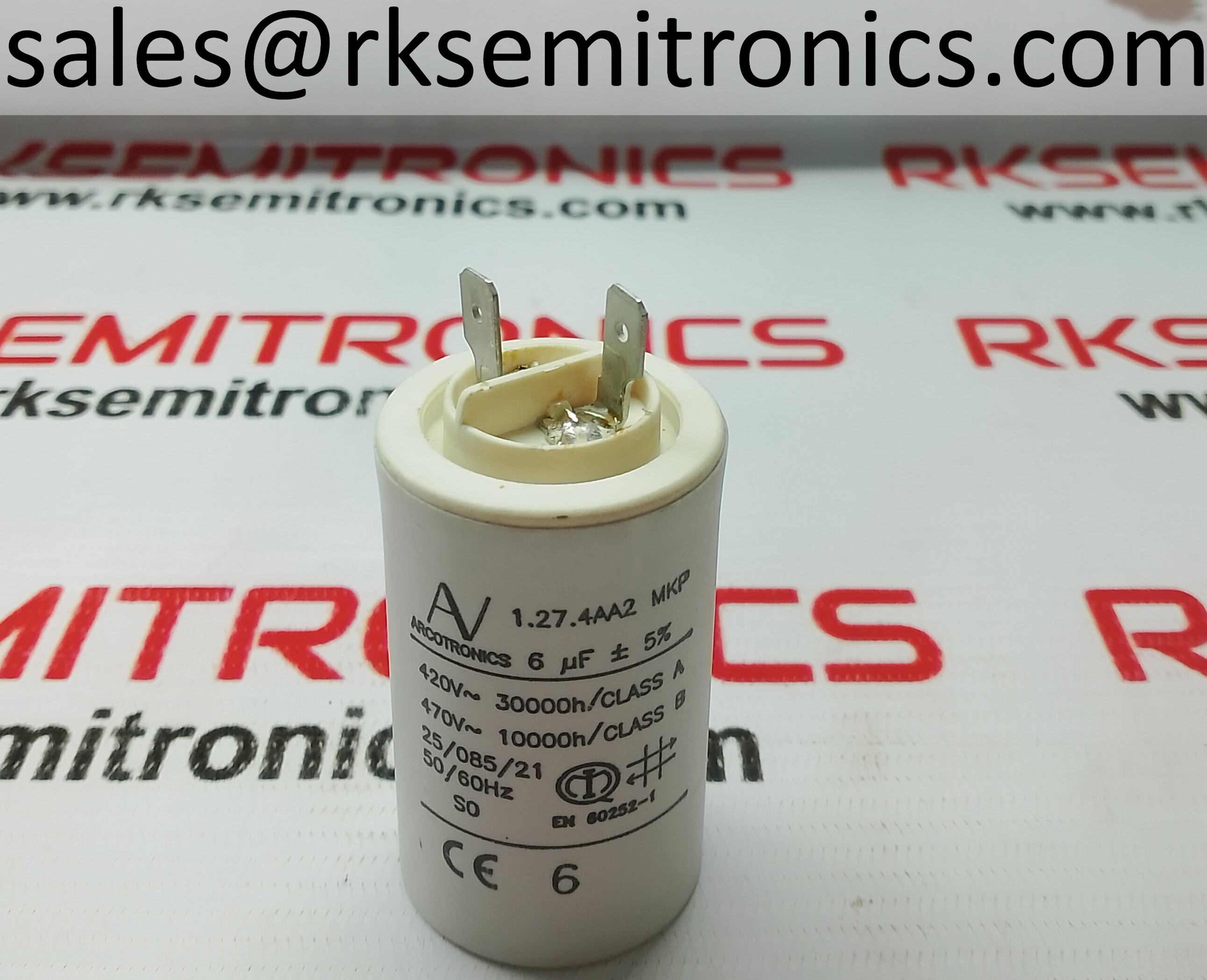 1.27.4AA2 MKP 6UF Inverter Start Capacitor