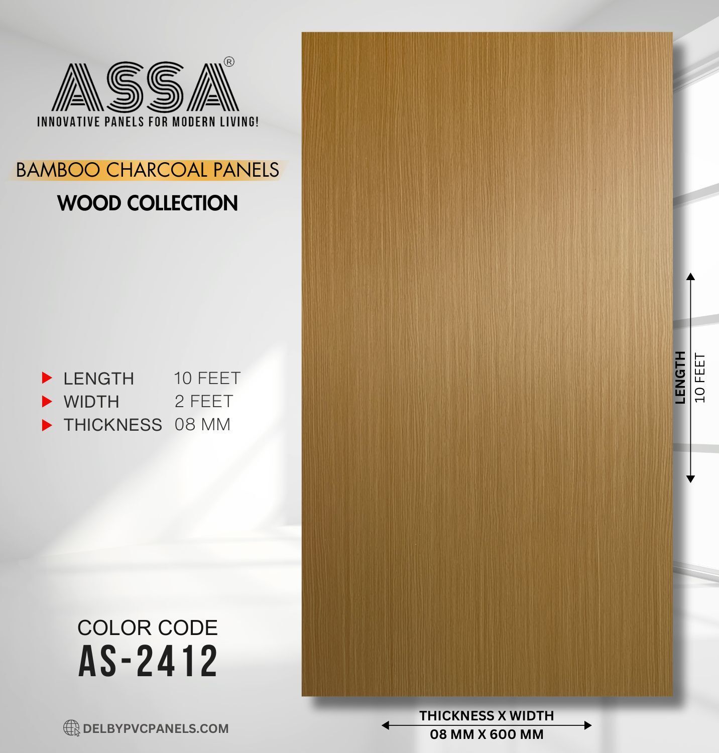 ASSA PENELS - Solid PVC Wall Panels By DELBY