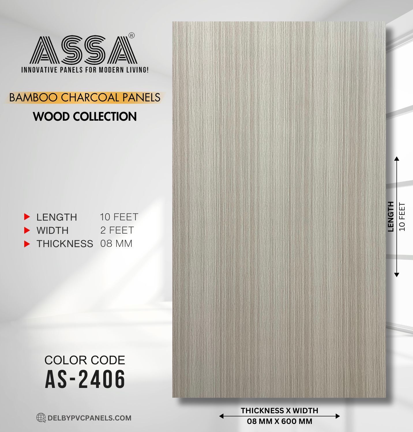 ASSA PENELS - Solid PVC Wall Panels By DELBY