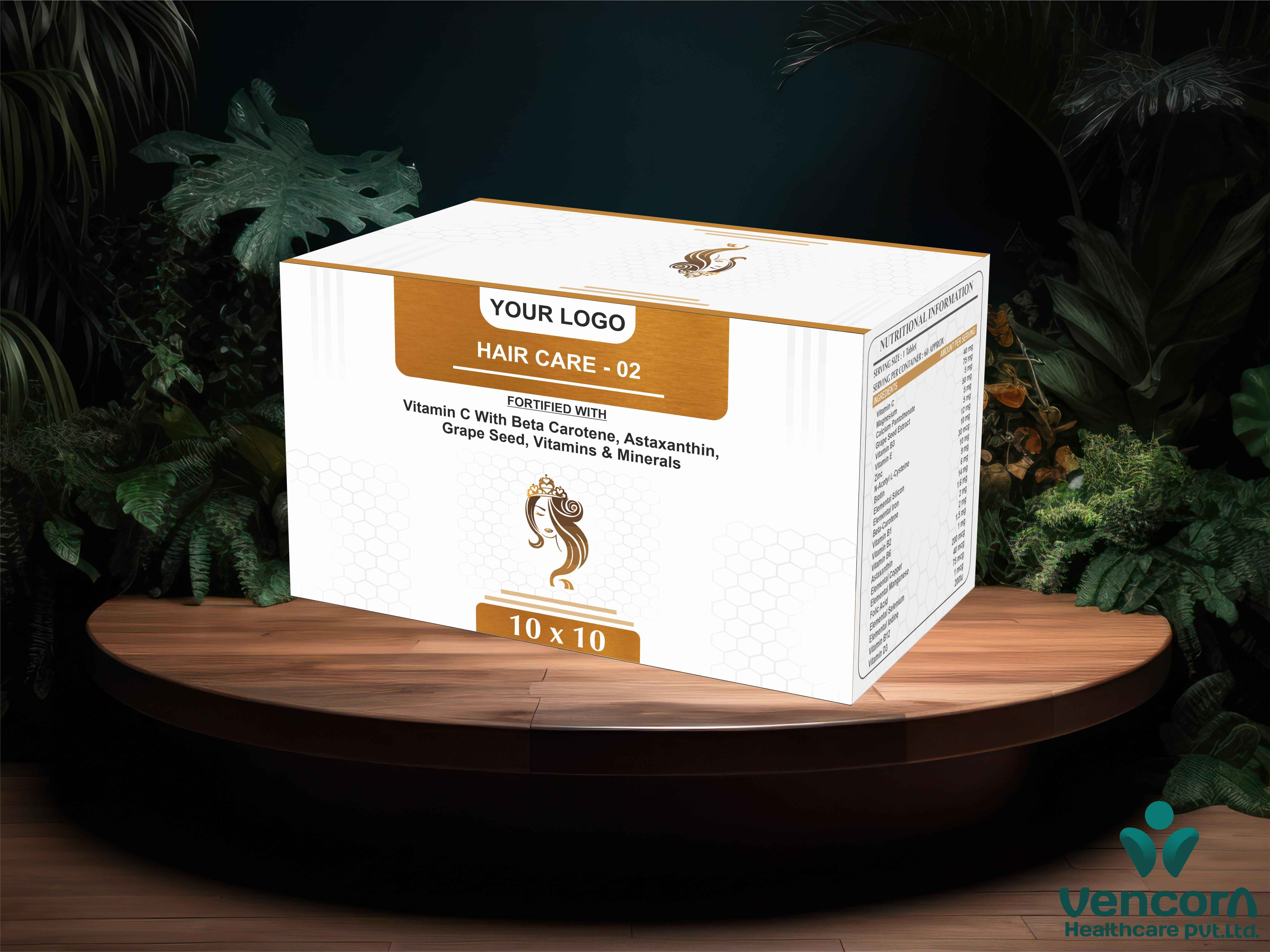 Vitamin C with beta Carotene Tablet For HAIR CARE