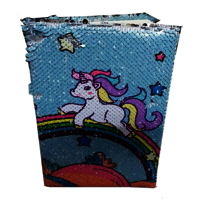 Colour changing notebook