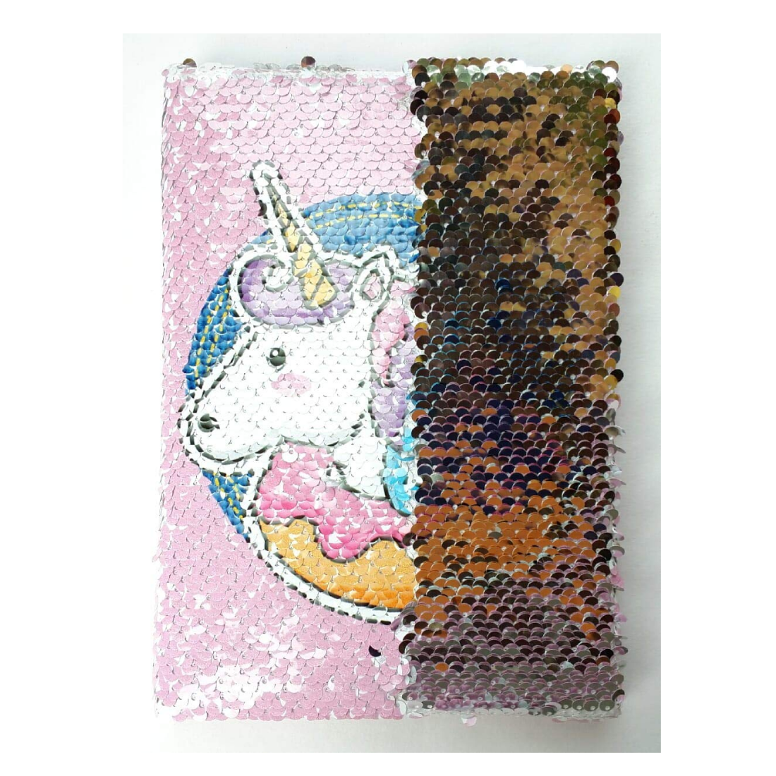 Colour changing notebook