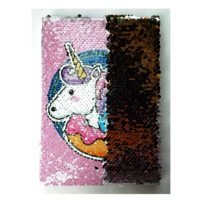 Colour changing notebook