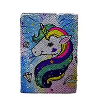 Colour changing notebook