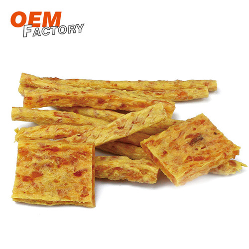 Soft Chicken with Chicken Dice Stick Low Calorie Dog Treats Supplier OEM Healthy Dog Snacks