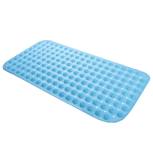 White Rubber Bath Mat