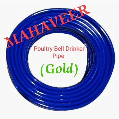 Gold Poultry Bell Drinker Pipe