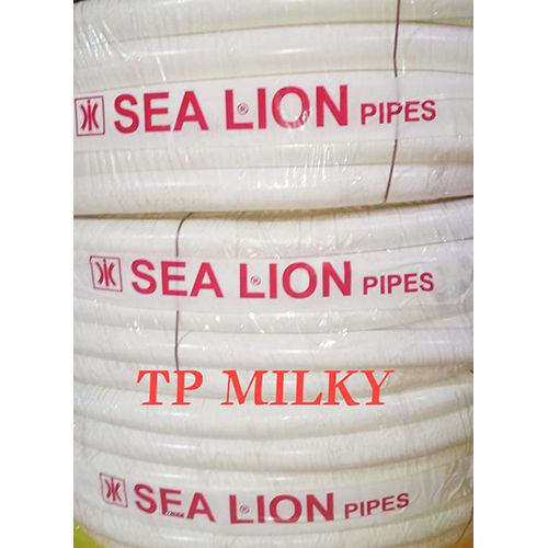 Different Available Tp Milky Pvc Garden Pipe