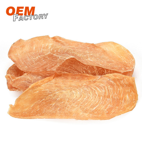 Crispy Chicken Breat Slices OEM Private Label Pet Treats Wholesale Dog Snacks