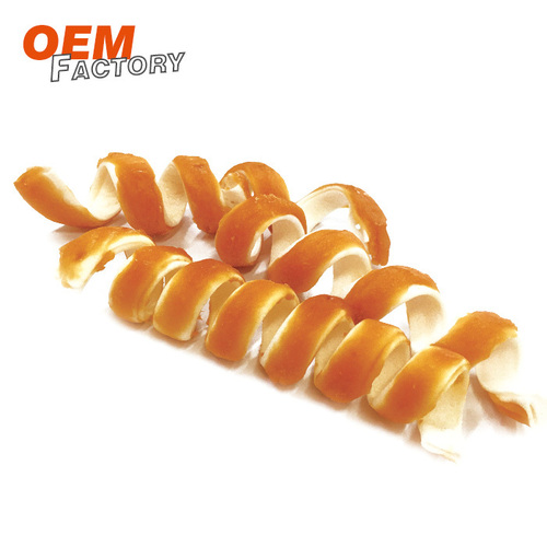 Screwed Rawhide and Chicken Low Calorie Dog Treats Manufacturers OEM Dog Snacks Supplier