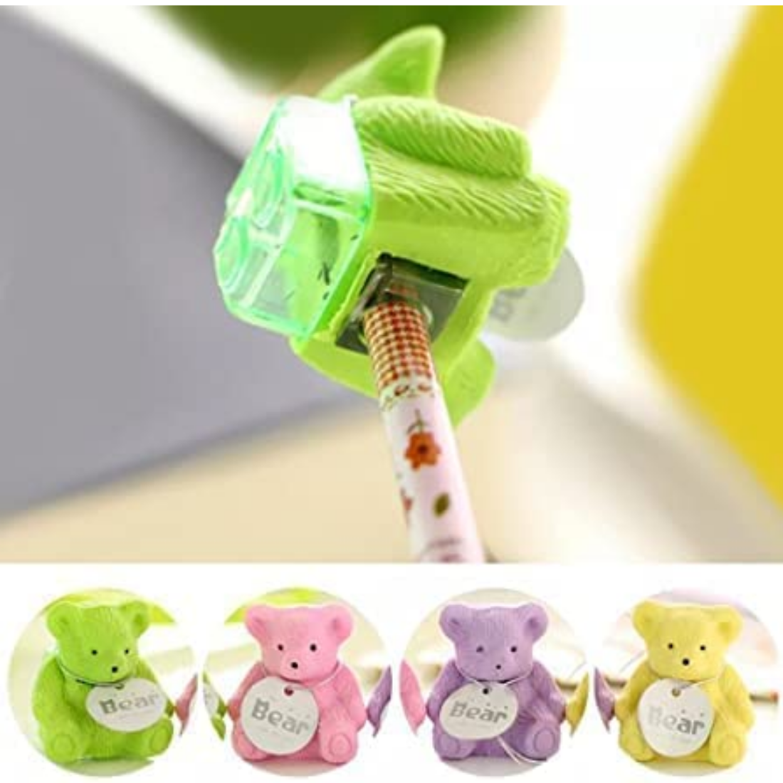 Bear eraser+ sharpner