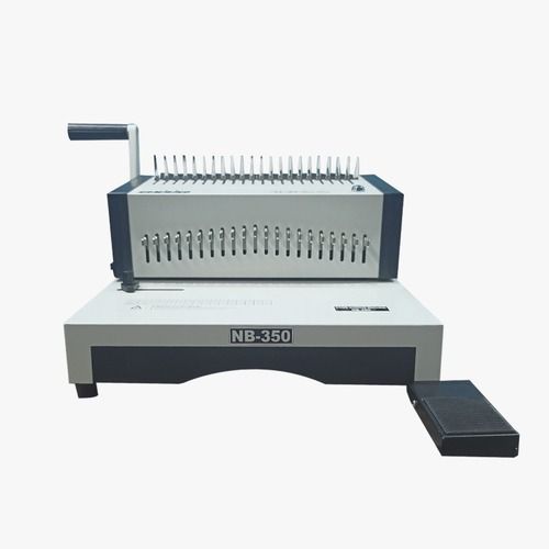 Electric Comb Binder Machine 500 Sheet Binding Capacity Punching Capacity 20 Sheet