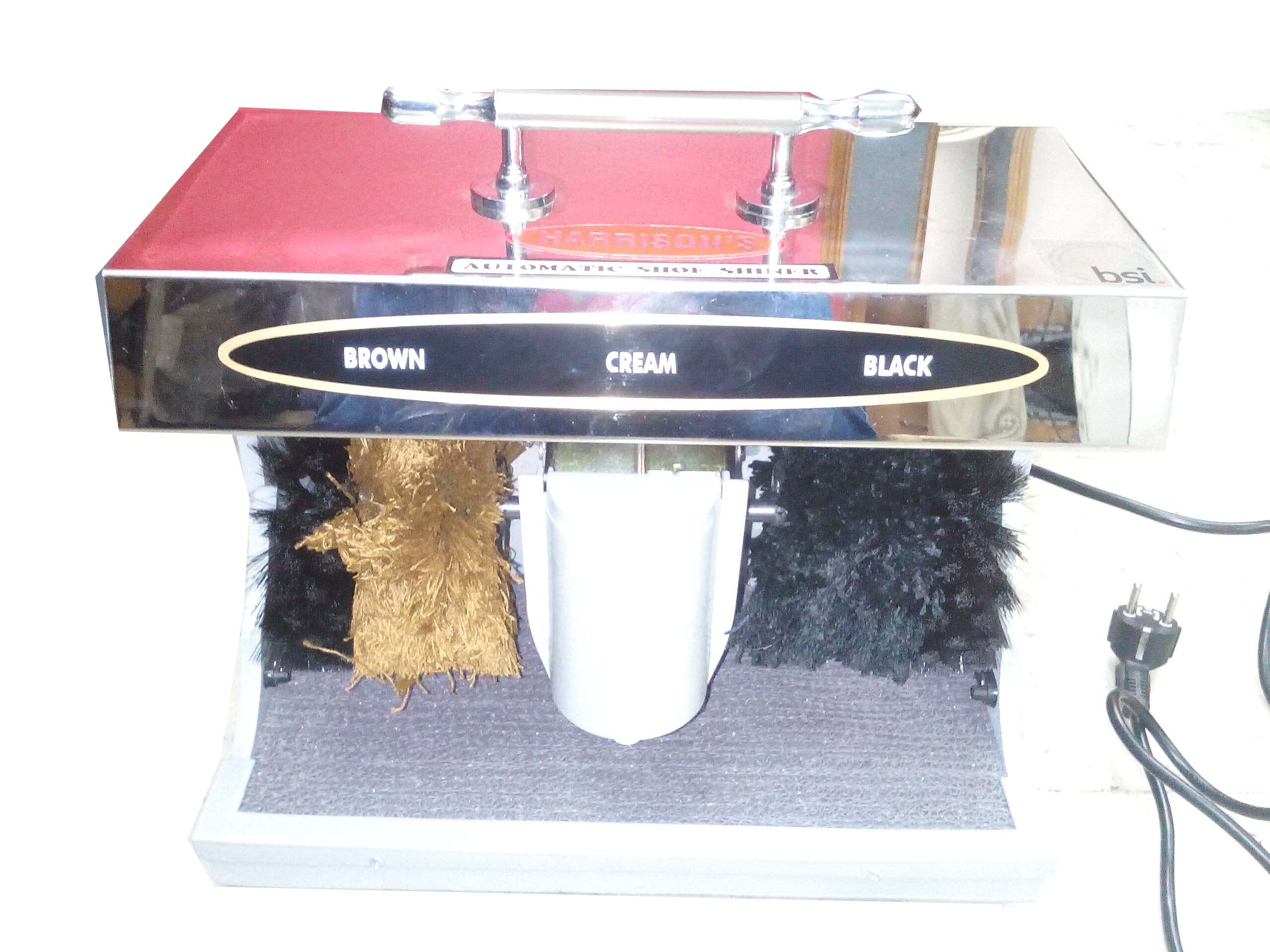 SHOE SHINE MACHINE