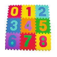 Plastic Numbers Eva Mat