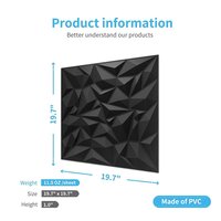 DIAMOND BLACK PVC PANEL