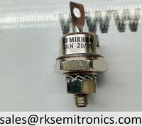 Skn20/16 Diode Rectifying 1600v 1.55v 20a Anode To Stud Em6 - Application: Industrial