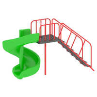 Spiral Slide - Plastic Material, Custom Size Options | Manual Operation, Installation Guideline Included