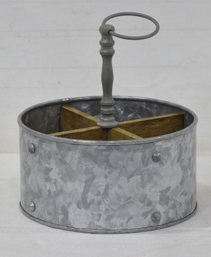 Decorative Round Cutlery Holder