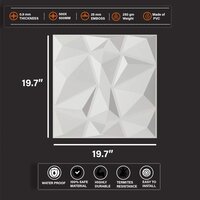 ZIGZAG WHITE PVC PANEL