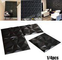 ZIGZAG BLACK PVC PANEL
