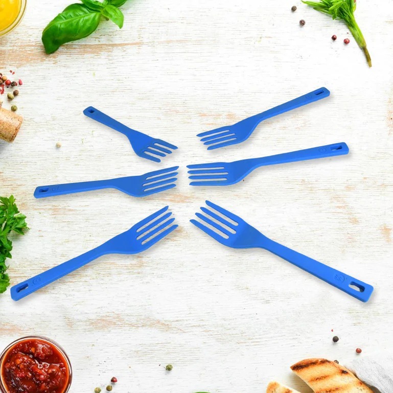 SILICONE FORK SPOON  5663