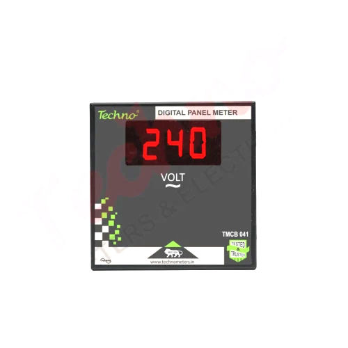 Economic Type Volt Meter - Color: As Per Availability