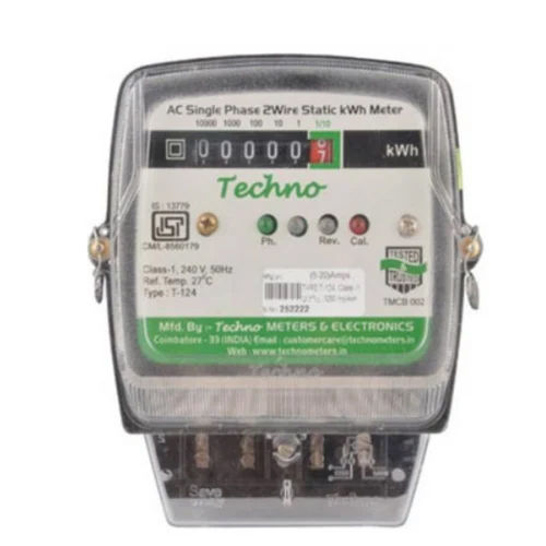 Single Phase Counter Energy Meter Upto 40A