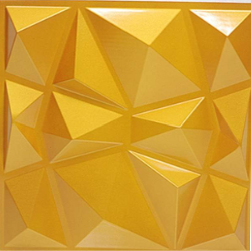 ZIGZAG GOLD PVC PANEL