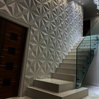 WHITE TRIANGLE PVC PANEL