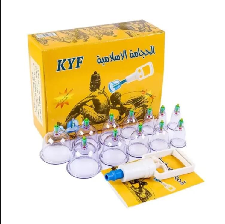 12 CUPS SETS FOR CELLULITE CUPPING MASSAGE