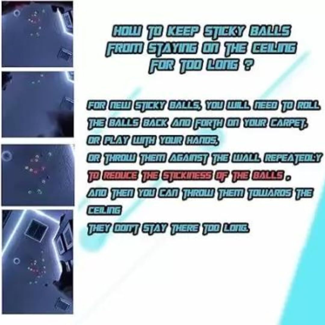 GLOW STICKY SQUEEZE BALL  (1 pc)