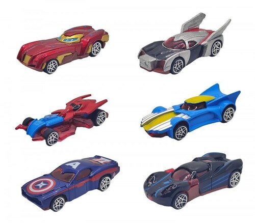 HOT WHEELS ALLOY CAR (6 PCS)