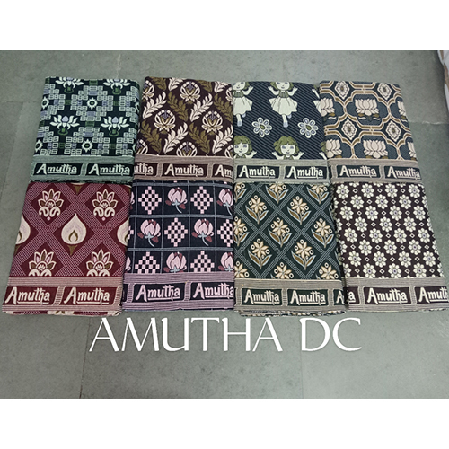 60X90 Amutha Dc Chennimalai Bedsheets - Color: All Colours