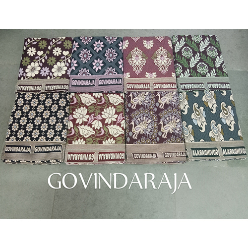 Govindaraja Bedsheets - King Size 100% Cotton Washable Printed Design in All Colors