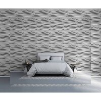 GREY WAVE PVC PANEL