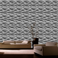 GREY WAVE PVC PANEL